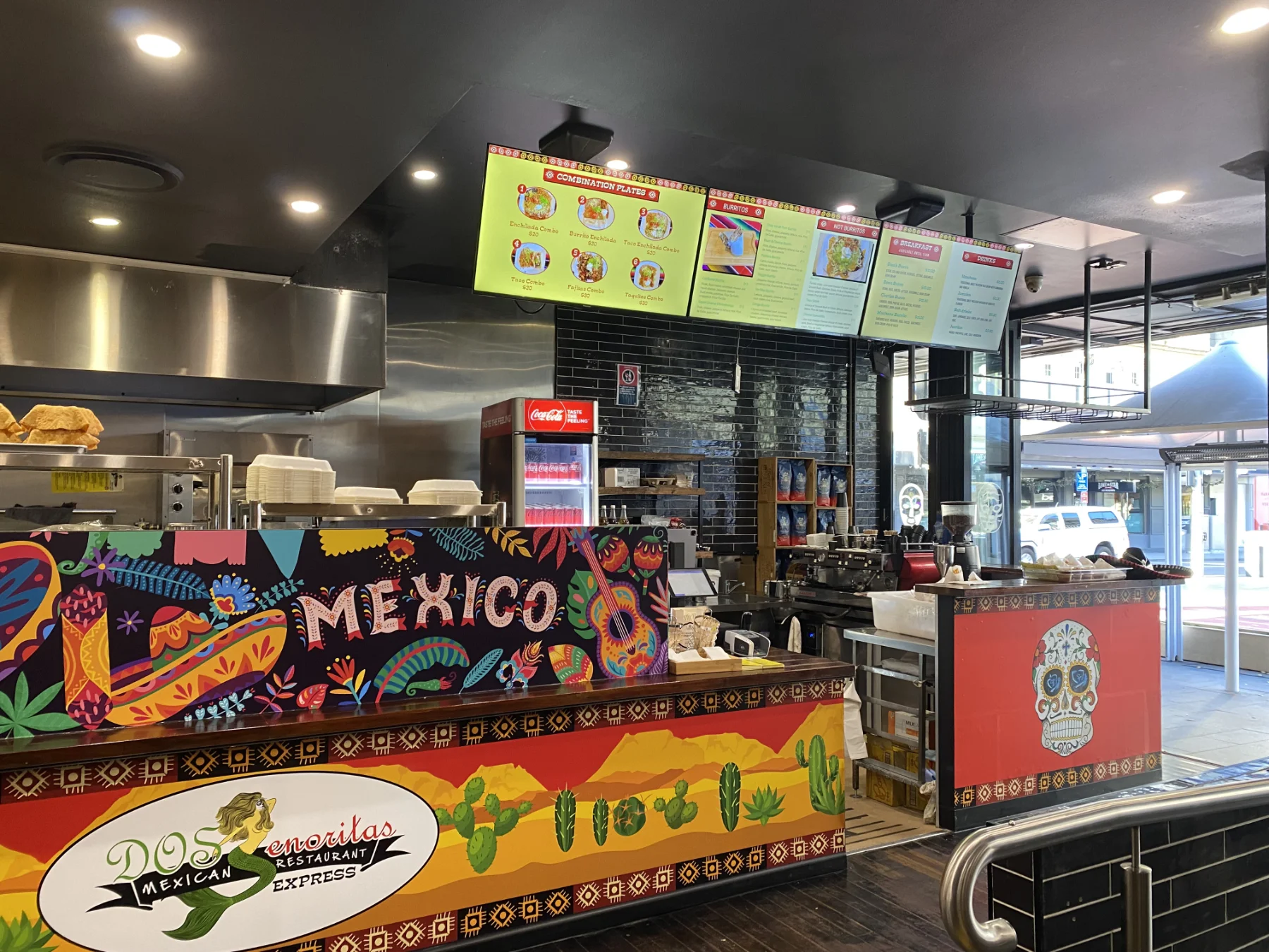 mexican designs and digital menu board